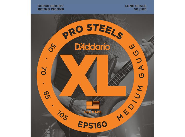D'Addario EPS160 ProSteel El.Bass (050-105)